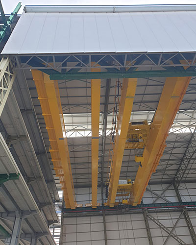Steel Fabrication And Complete Assembly For High Capacity Foundry Overhead Cranes
