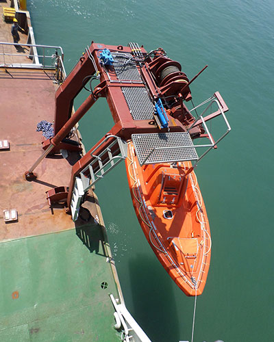 Fast Rescue Boat Davit 